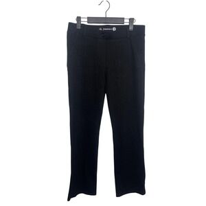 Betabrand Pants Wm Med Petite Black Dress Stretch Corporate Goth Minimal Capsule